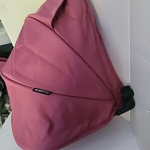 Evenflo Pivot Single stroller Purple Fabric Canopy SunShade + Frame Arch Wire